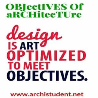 Objectives of architecture