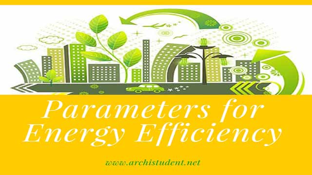 Parameters for energy efficiency