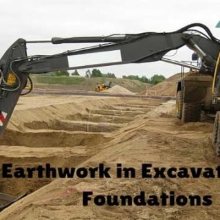 Earthwork in Excavation