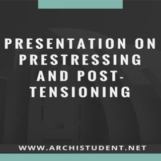 presentation on Prestressing and post tensioning