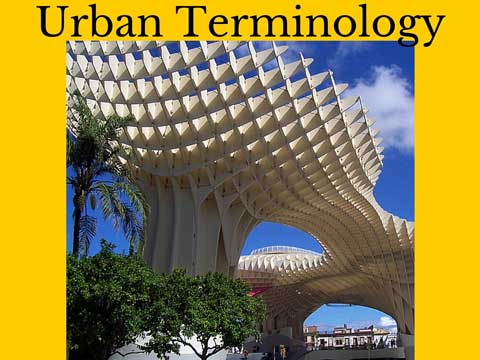 urban terminology