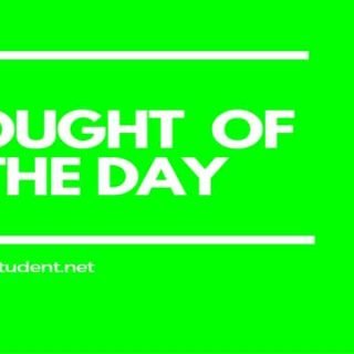 Thought of the day