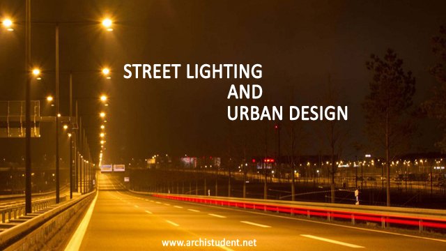 street lighting and urban design