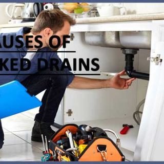 causes of blocked drains