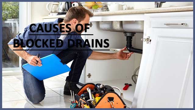 causes of blocked drains
