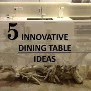 Innovative dining table ideas