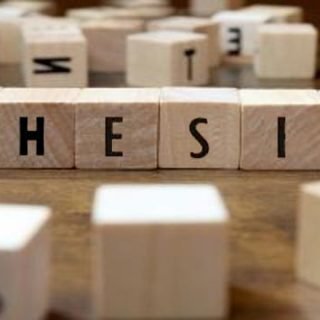 How to select a thesis topic