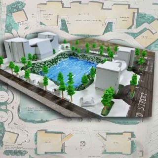 Art Gallery Architectural Design Project by Bhaswati Sarkar