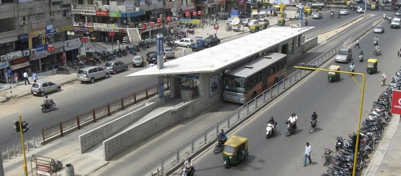 Bus Rapid Transit System in Ahmedabad, Gujarat, India