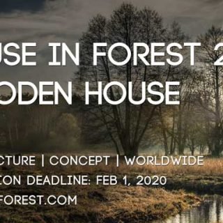 house in forest 2020 wooden house competition