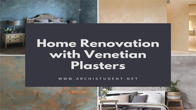 Renovate your home with venetian plaster