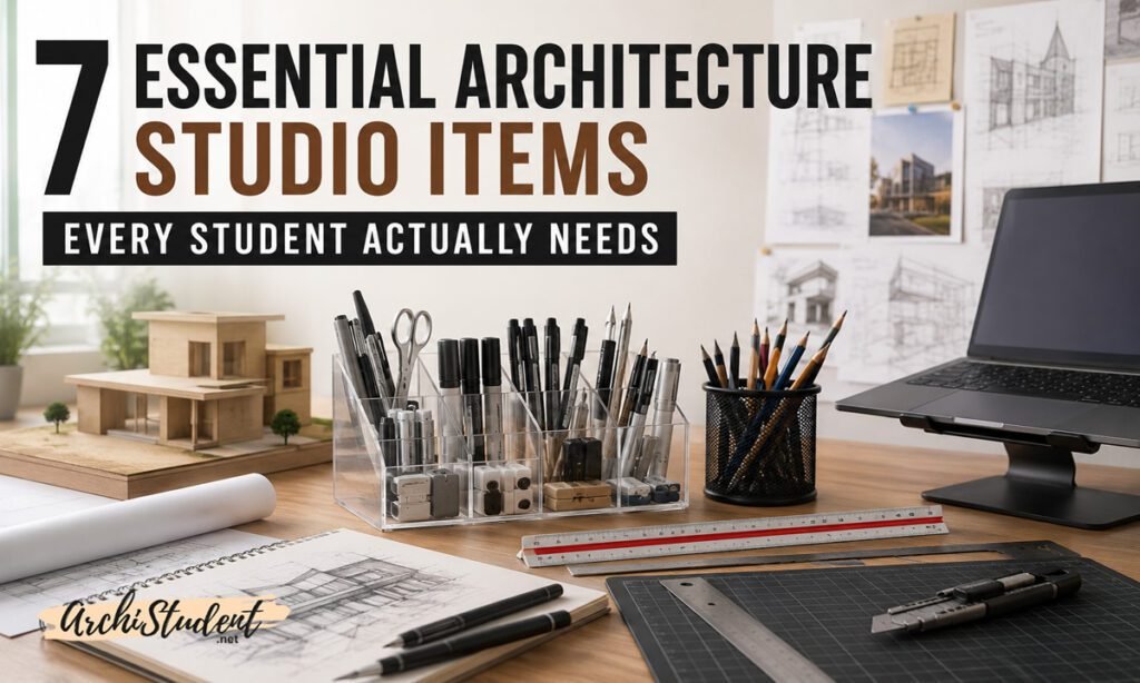 7 Essential Architecture Studio Items for Students