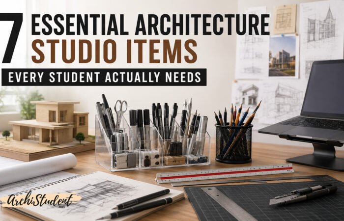 7 Essential Architecture Studio Items for students