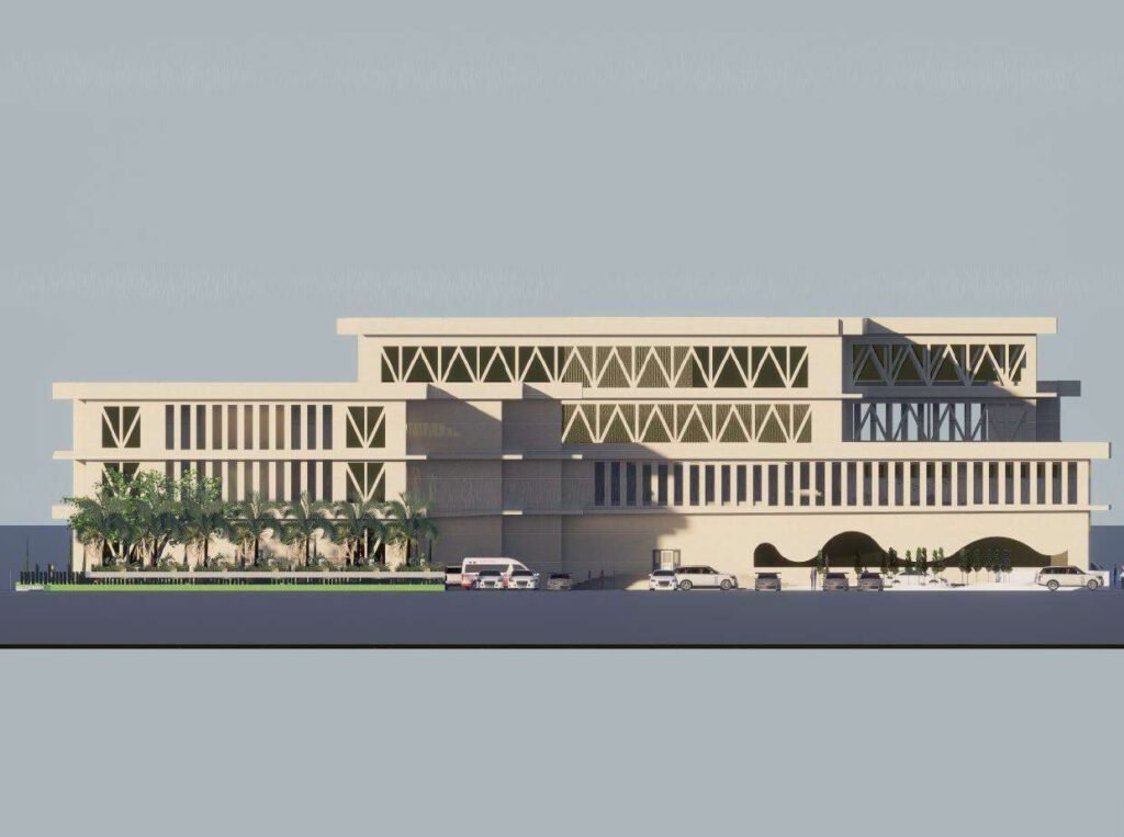 Elevation-1 - Hospital Design Project