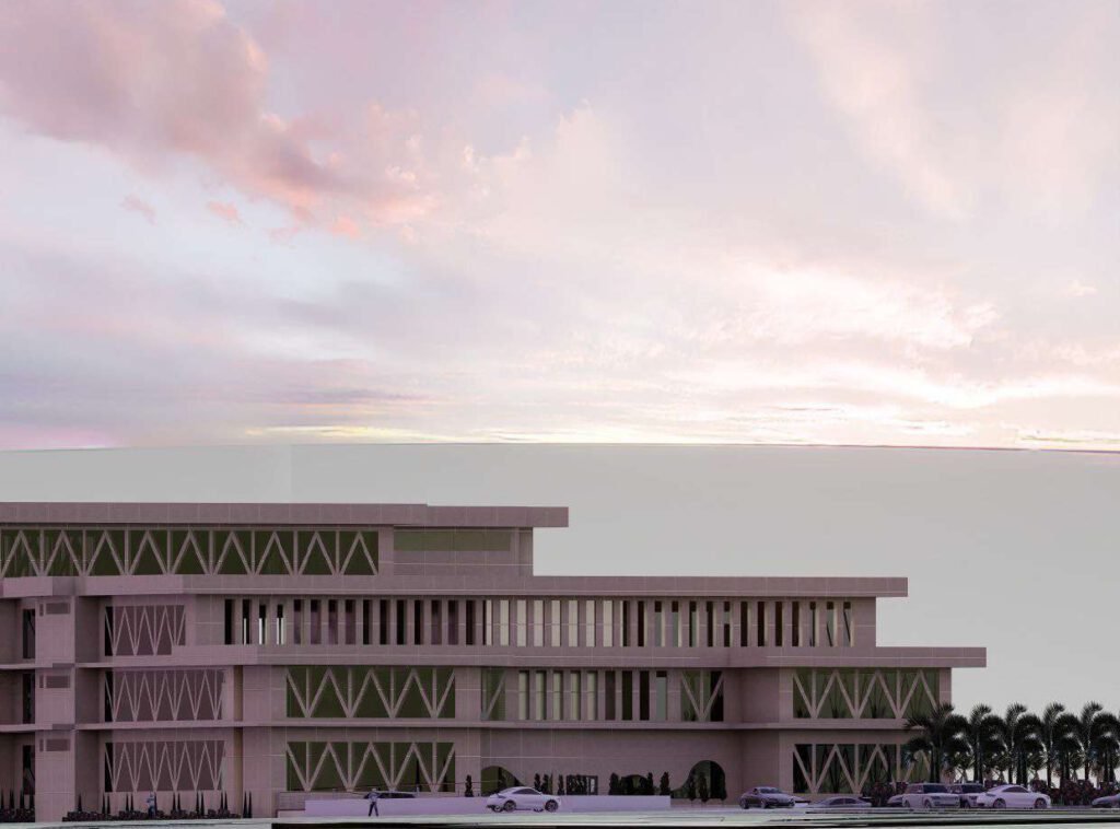 Side Elevation - Hospital Design Project