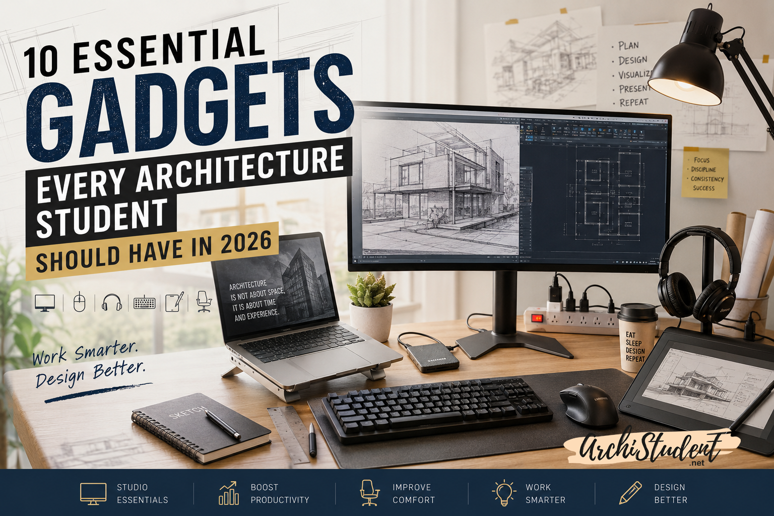 Essential Gadgets Every Architecture Student Should Have